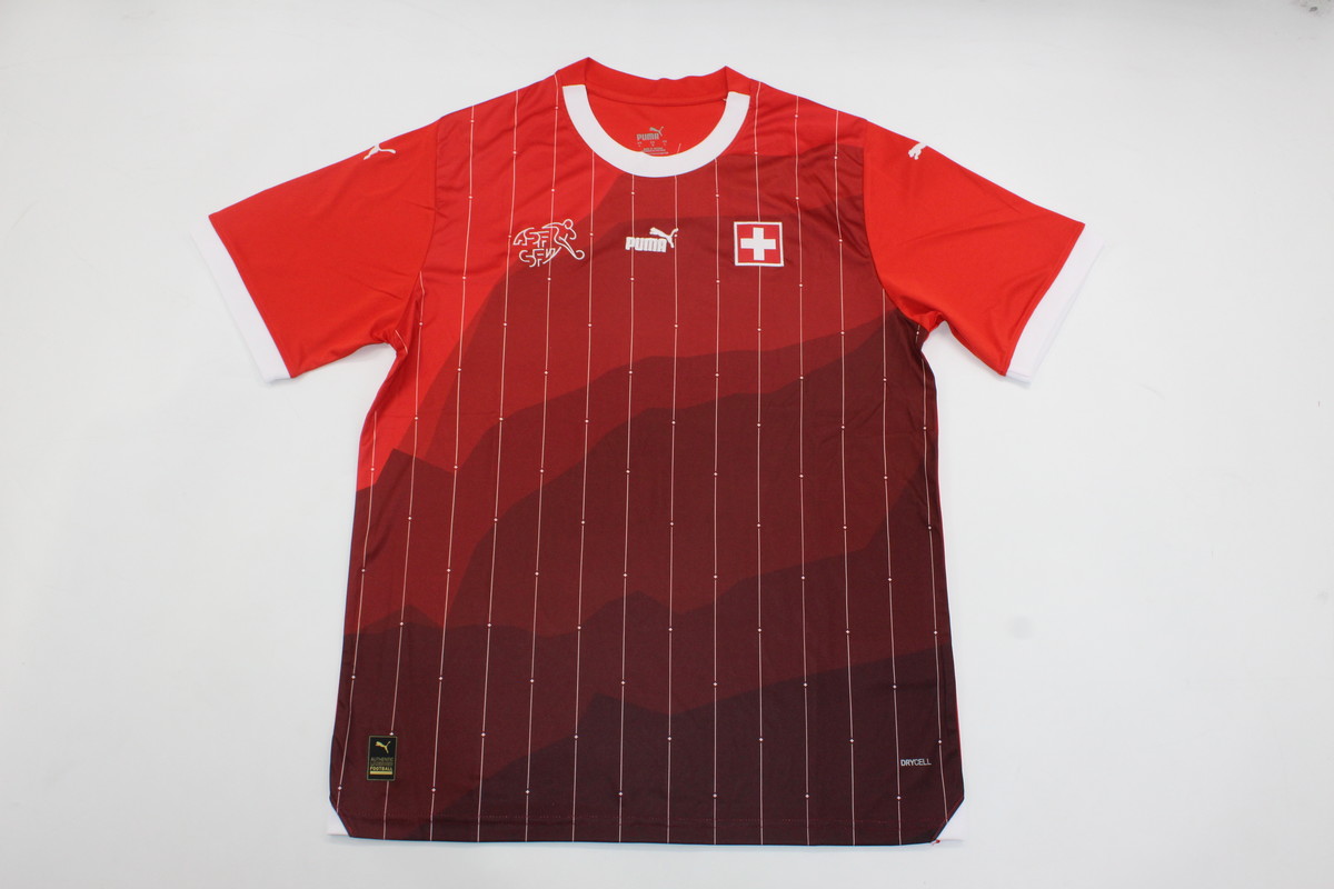 AAA Quality Switzerland 2023 Home Soccer Jersey